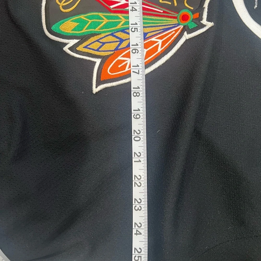 Chicago Blackhawks Starter Vintage jersey black alternate rare mens sz X Large - Picture 9 of 11